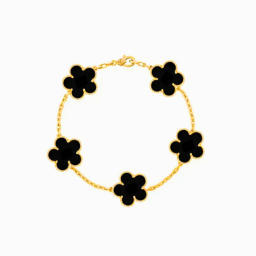 Classic Lucky Grass Five Flower Bracelet